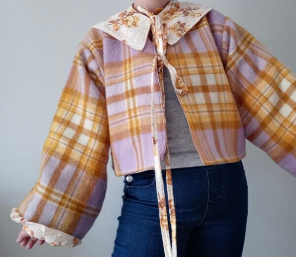 Alice’s Picnic wool blanket jacket