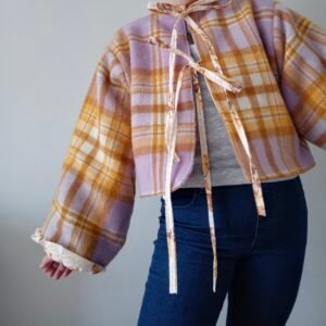 Alice’s Picnic vintage NZ wool reversible jacket