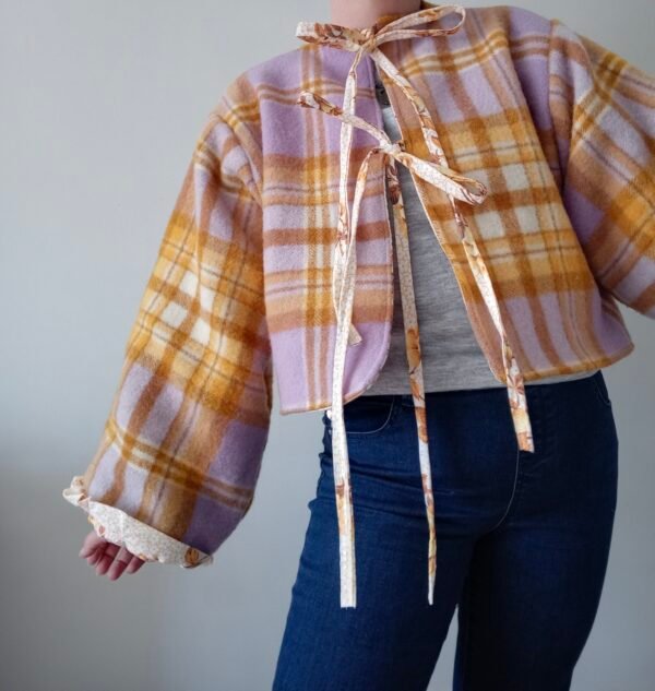 Alice’s Picnic vintage NZ wool reversible jacket