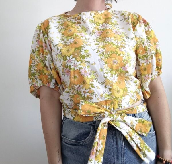 Miss Gretchen vintage sheettop