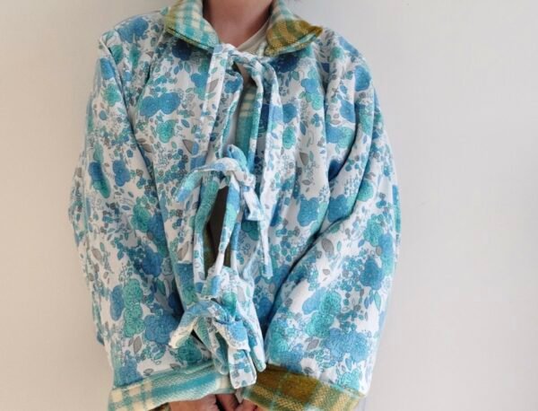 “Scout” Vintage Wool Blanket Reversible Jacket - Image 4