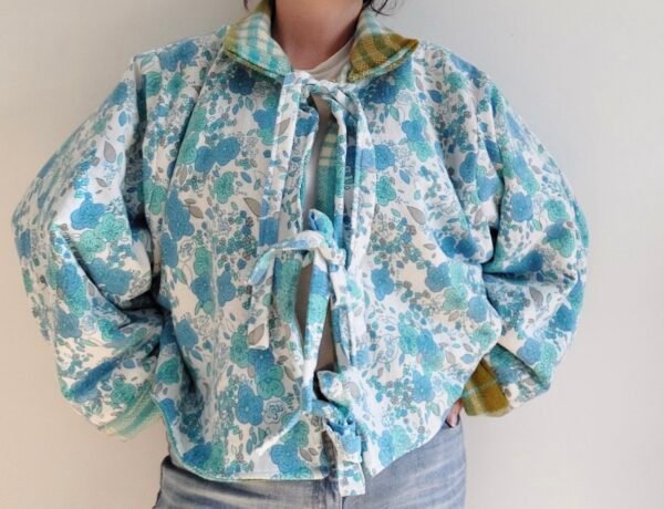 “Scout” Vintage Wool Blanket Reversible Jacket - Image 6